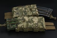 Magazine pouch with hard sides, Pixel, for AK for calibers 5.45, 7.62, 5.56