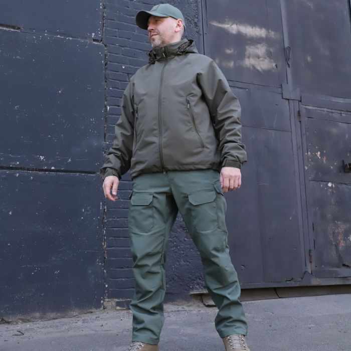 Ветровка Dark Olive Raptor Tac Vortex NordStorm