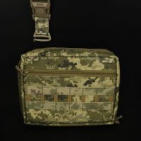 Tablet Bag - the optimal solution for organizing workspace in field conditions for military personnel. Designed for tablets up to 12.9