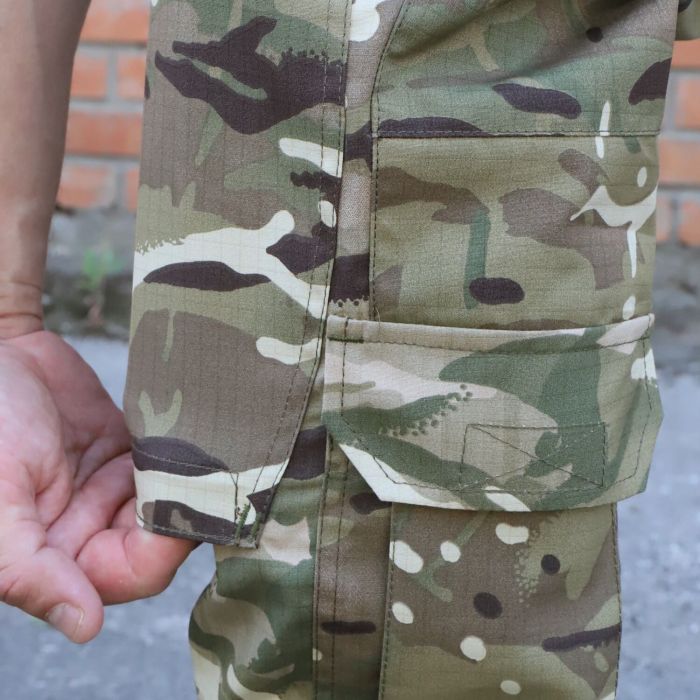 Tactical set Infantry Armed Forces of Ukraine, 95/5 Multicam Ripstop, Jacket+Pants, does not support combustion