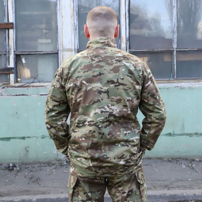 Тактичний комплект ЗСУ,65/35 Multicam Ripstop, Кітель+Штани