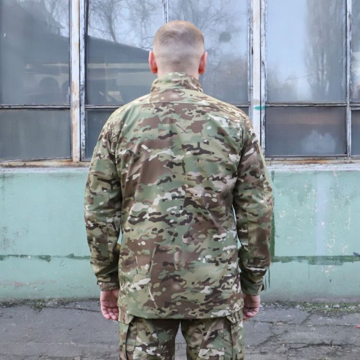 Тактичний комплект ЗСУ,65/35 Multicam Ripstop, Кітель+Штани