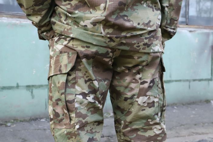 Тактичний комплект ЗСУ,65/35 Multicam Ripstop, Кітель+Штани