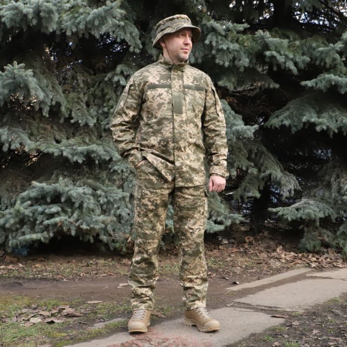 Тактический комплект ВСУ, 100 Пиксель, Китель+Брюки