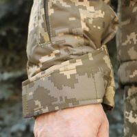 Тактична зимова куртка Альфа, Nord Storm Піксель Ripstop, Cordura 500D, вітро та вологозахисна
