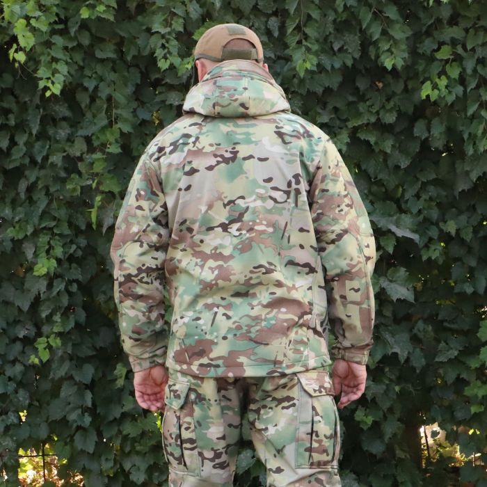 Куртка на флисе Soft Shell MultiCam Шторм Raptor Tac
