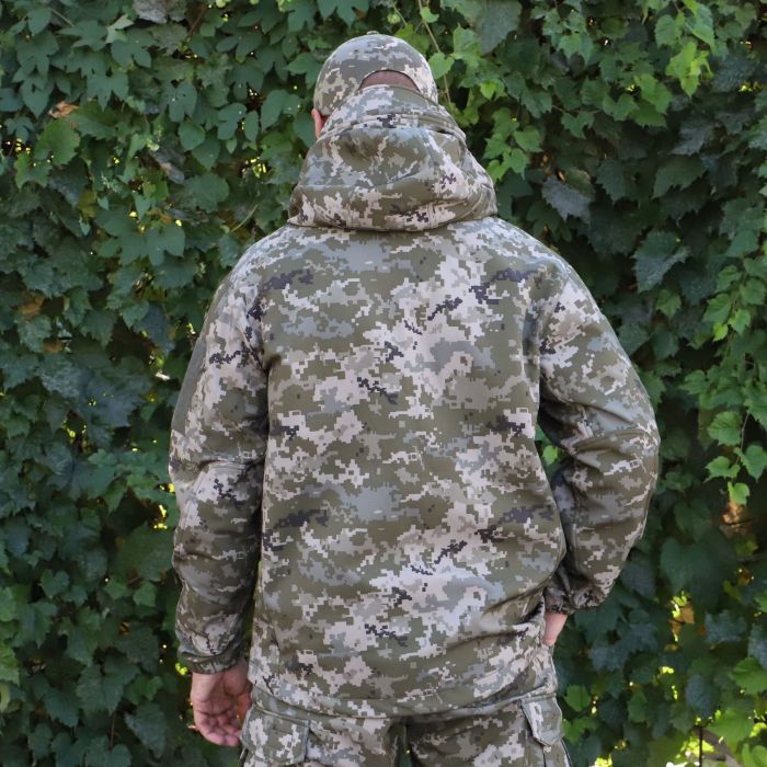 Куртка на флисе Soft Shell Пиксель Шторм Raptor Tac