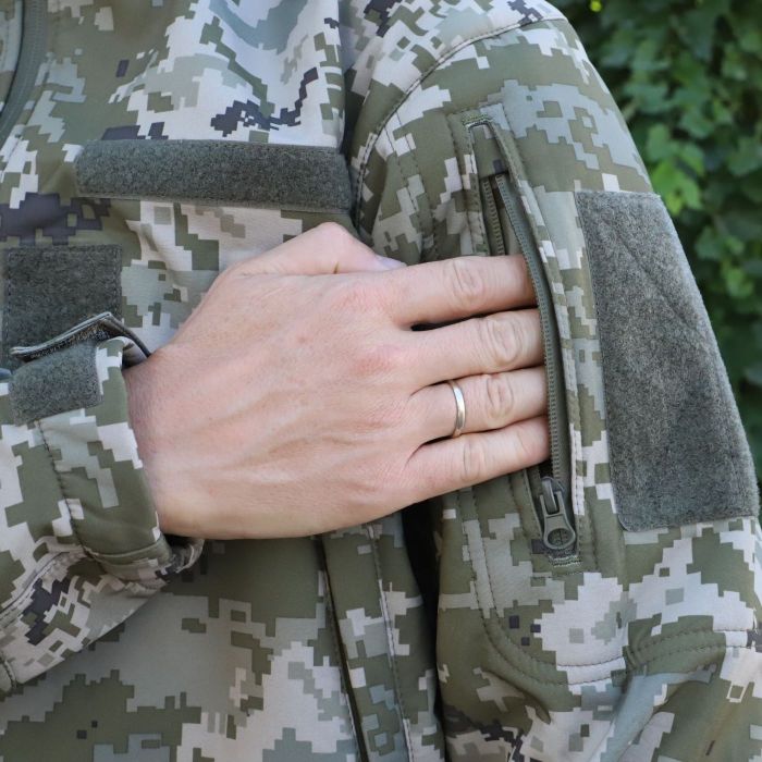 Тактична куртка Шторм, Піксель Soft Shell