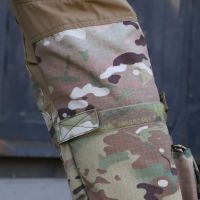 Тактичні штани з наколінниками PREDATOR, 50/50 NyCo Original Multicam Ripstop, Flex Coyote