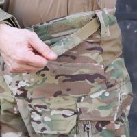 Тактичні штани з наколінниками PREDATOR, 50/50 NyCo Original Multicam Ripstop, Flex Coyote
