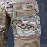 Тактичні штани з наколінниками PREDATOR, 50/50 NyCo Original Multicam Ripstop, Flex Coyote
