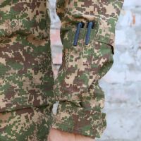 Тактичний комплект Піхота ЗСУ,65/35 Піксель Хижак Ripstop, Кітель+Штани
