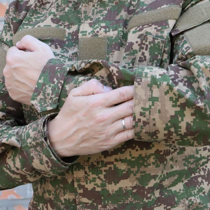 Тактичний комплект Піхота ЗСУ,65/35 Піксель Хижак Ripstop, Кітель+Штани