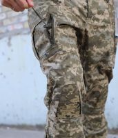 Тактичні штани з наколінниками RAPTOR, 65/35 піксель Ripstop