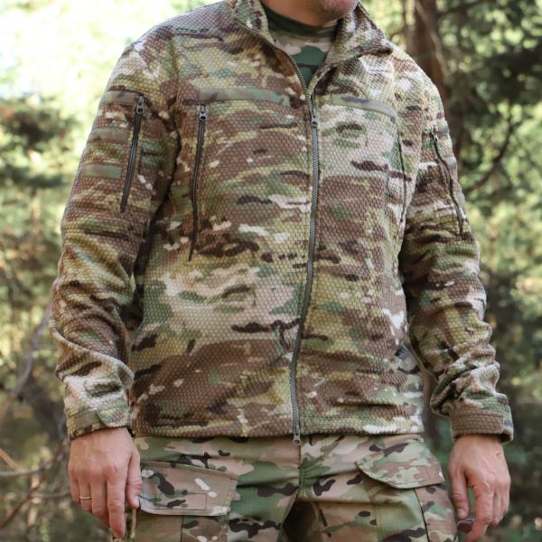 Флісова кофта “Скорпіон” Multicam жаккард