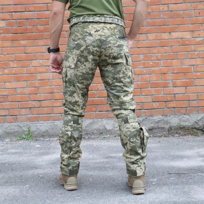 Тактичні штани з наколінниками RAPTOR PRO, 65/35 піксель Ripstop, Flex
