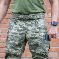 Tactical pants with knee pads RAPTOR PRO, 65/35 pixels Ripstop, Flex