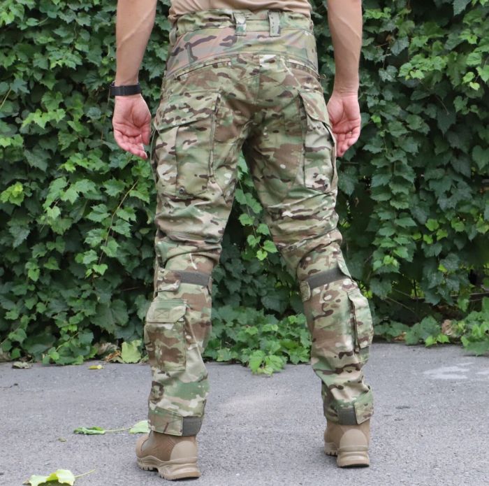 Тактичні штани з наколінниками RAPTOR PRO Gen 2, 65/35 MultiCam Ripstop, Flex