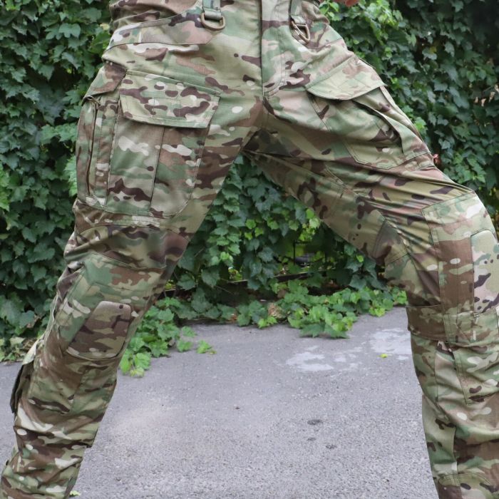 Тактические штаны с наколенниками RAPTOR PRO Gen 2, 65/35 MultiCam  Ripstop, Flex