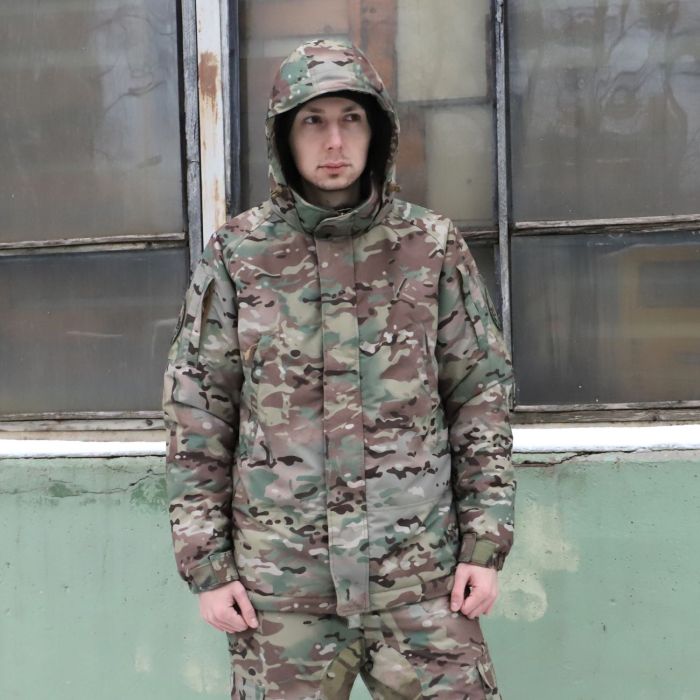 Тактичний зимовий комплект Хуртовина, Multicam Nord Storm Ripstop, Куртка+Штани