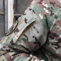 Тактична зимова куртка Хуртовина, Nord Storm Multicam Ripstop, вітро та вологозахисна