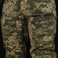 Tactical pants with knee pads PREDATOR,   100% coton, Pixel, Ripstop