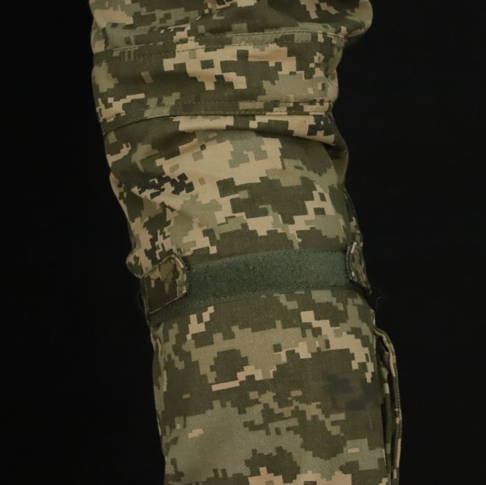 Tactical pants with knee pads PREDATOR,   100% coton, Pixel, Ripstop