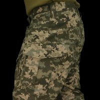 Tactical pants with knee pads PREDATOR,   100% coton, Pixel, Ripstop