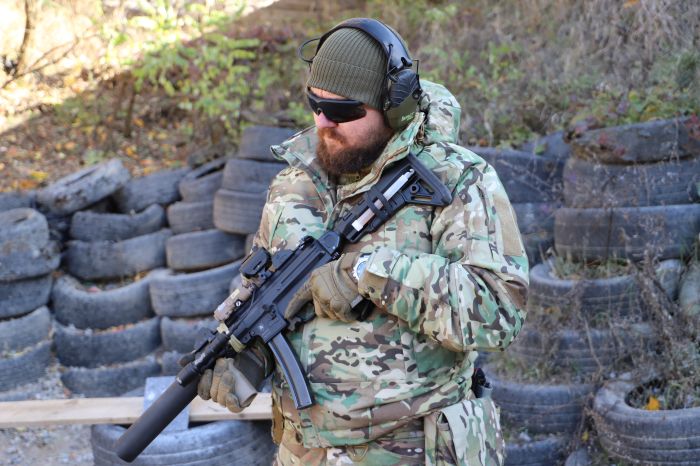 Тактична зимова куртка  Альфа, Nord Storm Multicam Ripstop, Cordura USA Original, вітро та вологозахисна