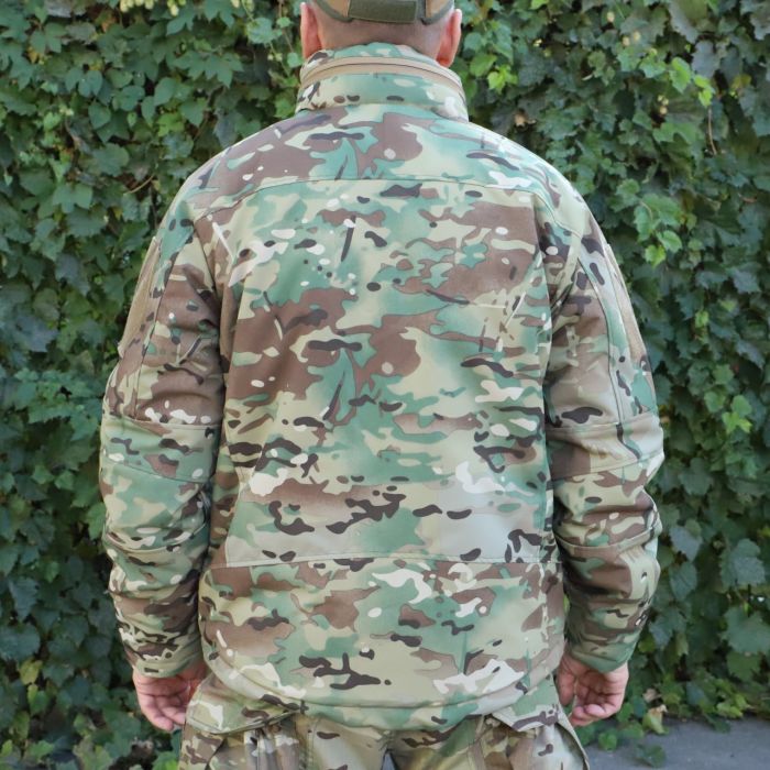 Tactical winter jacket Alpha Light, Multicam, wind and water resistant