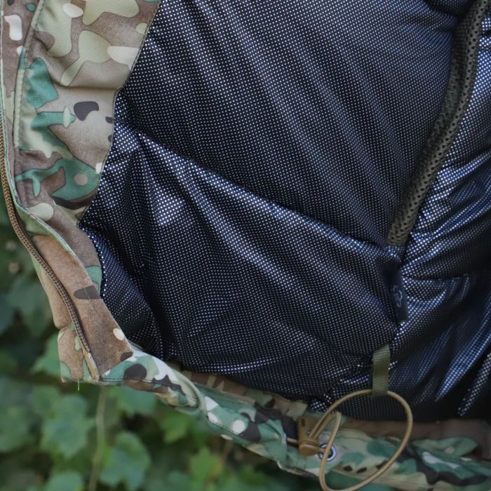 Tactical winter jacket Alpha Light, Multicam, wind and water resistant