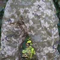 Тактичні демісезонні штани Яструб, Soft Shell Піксель