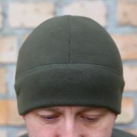 Шапка флісова ЗСУ олива