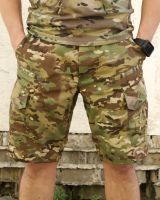 Tactical Shorts Urban, 65/35 Multicam Ripstop