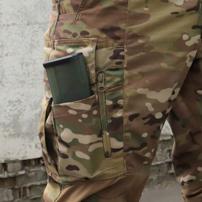 Тактичні штани з наколінниками RAPTOR PRO, 50/50 NyCo Original MultiCam VTX RIPSTOP™,  Coyote Flex