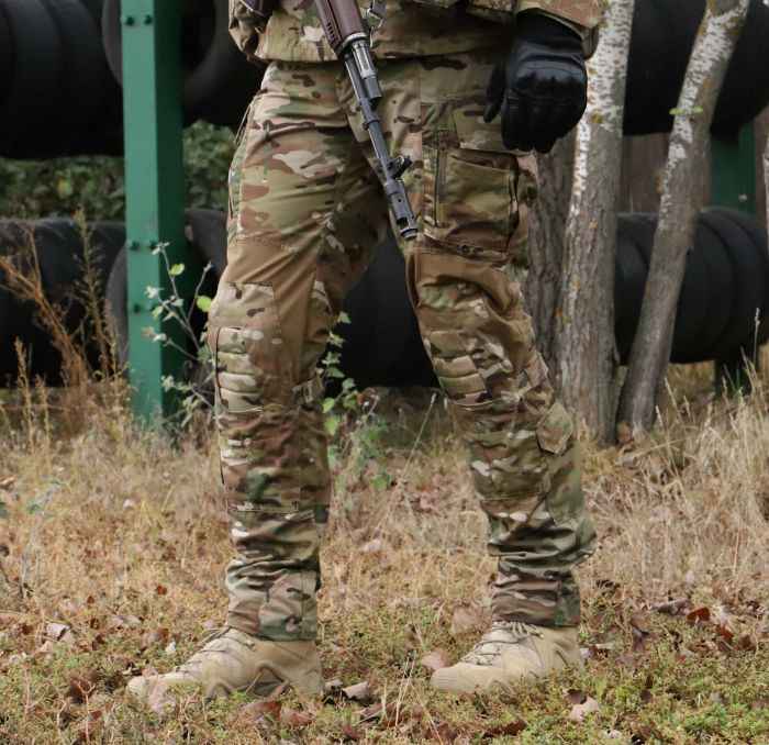 Тактичні штани з наколінниками RAPTOR PRO, 50/50 NyCo Original MultiCam VTX RIPSTOP™,  Coyote Flex