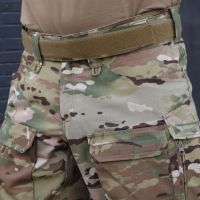 Tactical pants with knee pads PREDATOR, 50/50 NyCo Original Multicam VTX Ripstop,  MultiCam Original Flex