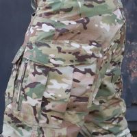Тактические штаны с наколенниками PREDATOR, 50/50 NyCo Original Multicam  Ripstop, MultiCam Original Flex