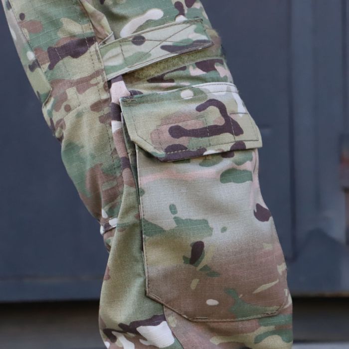 Тактические штаны с наколенниками PREDATOR, 50/50 NyCo Original Multicam  Ripstop, MultiCam Original Flex
