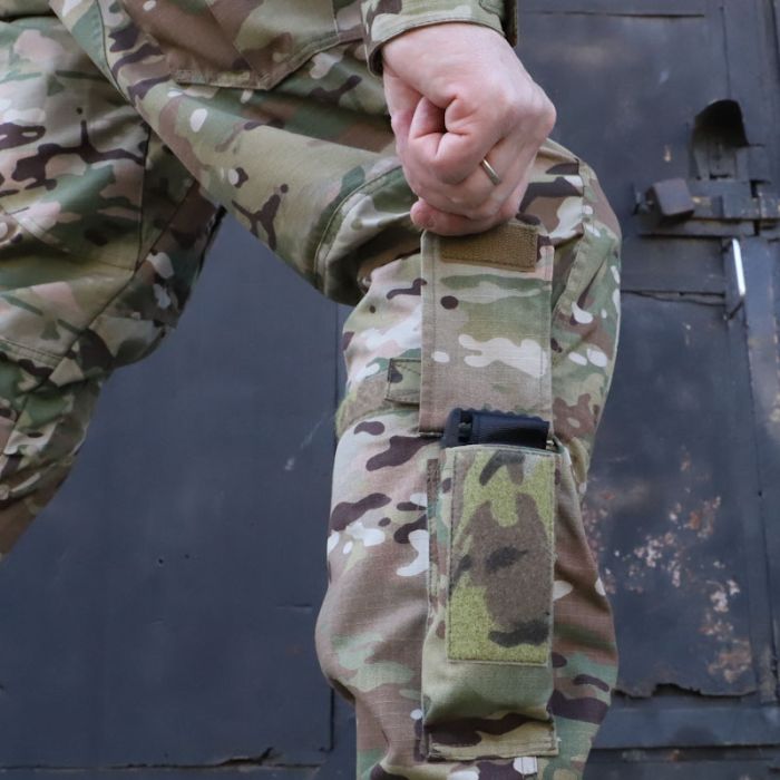 Tactical pants with knee pads PREDATOR, 50/50 NyCo Original Multicam VTX Ripstop,  MultiCam Original Flex