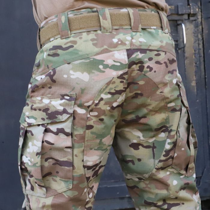 Tactical pants with knee pads PREDATOR, 50/50 NyCo Original Multicam VTX Ripstop,  MultiCam Original Flex