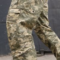 Тактические штаны с наколенниками Striker, 65/35 Пиксель, Ripstop, FLEX, Cordura 500D