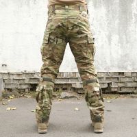 Tactical pants with knee pads RAPTOR PRO, 65/35, MultiCam, Flex