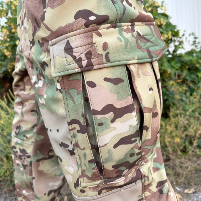 Tactical demi-season pants Armed Forces of Ukraine, Soft Shell Multicam