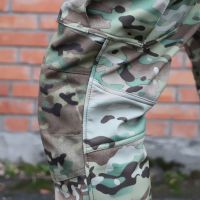 Tactical demi-season pants Hawk, Soft Shell Multicam 