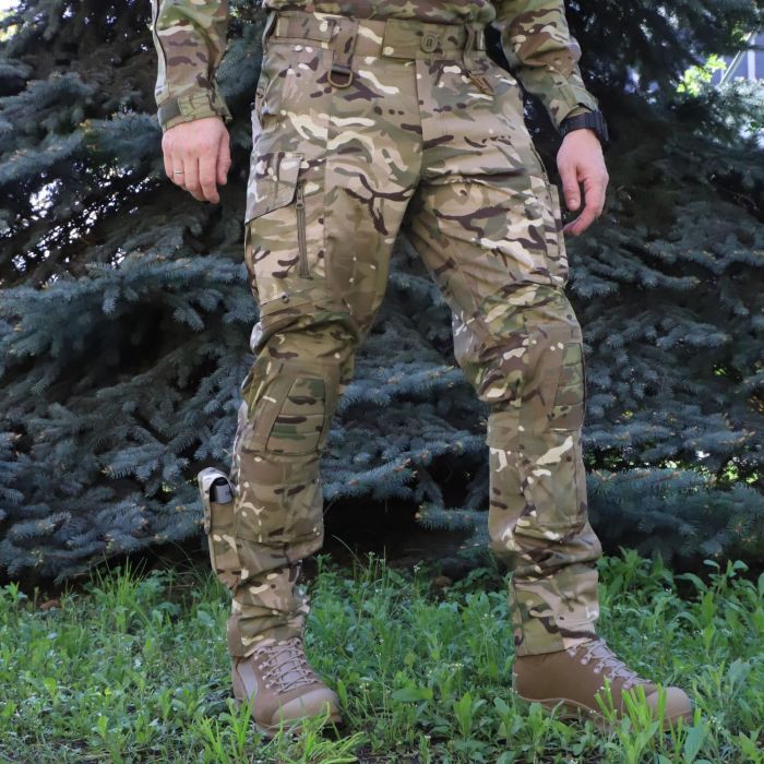 Тактичні штани з наколінниками  RAPTOR PRO, 95/5 Original MTP Ripstop, Flex, не підтримує горіння