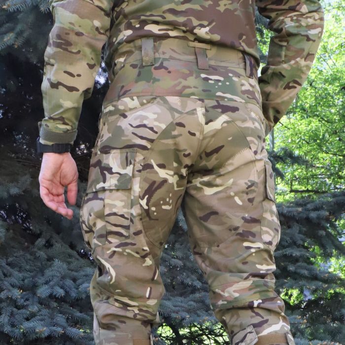 Tactical pants with knee pads RAPTOR PRO, 95/5 Original MTP Ripstop, Flex, does not support combustion