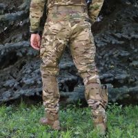 Tactical pants with knee pads RAPTOR PRO, 95/5 Original MTP Ripstop, Flex, does not support combustion