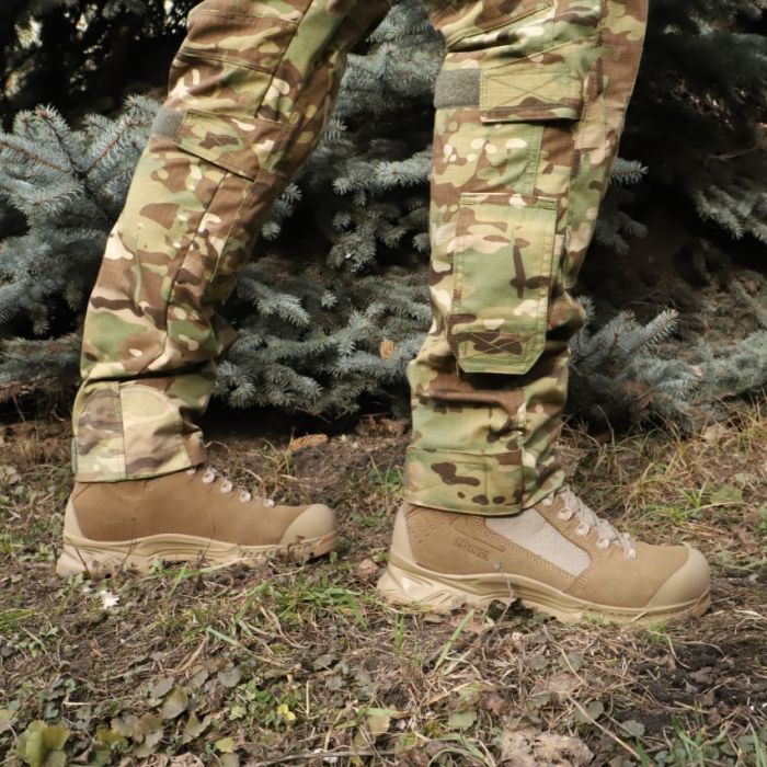 Tactical pants with knee pads RAPTOR, 50/50 MultiCam Ripstop