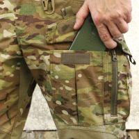 PREDATOR Gen 3 — тактические штаны Multicam, эластичные вставки ТАН, с наколенниками | Raptor Tac